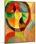 Circular Shapes, Sun No.1, 1912-Robert Delaunay-Mounted Giclee Print