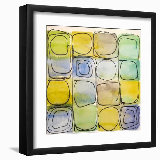 Circular Square I-Lanie Loreth-Framed Art Print