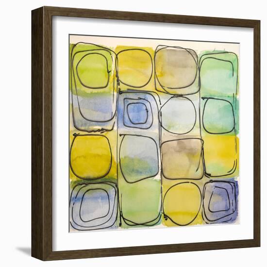 Circular Square I-Lanie Loreth-Framed Art Print