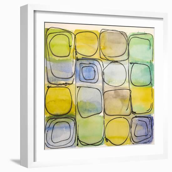 Circular Square I-Lanie Loreth-Framed Art Print