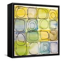 Circular Square II-Lanie Loreth-Framed Stretched Canvas