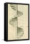 Circular Staircase, 1751-Henricus Hondius-Framed Stretched Canvas