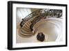 Circular Staircase with the Statue Ugolino and His Son by Jean-Baptiste Carpeaux-G & M Therin-Weise-Framed Photographic Print