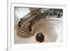 Circular Staircase with the Statue Ugolino and His Son by Jean-Baptiste Carpeaux-G & M Therin-Weise-Framed Photographic Print