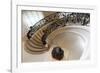 Circular Staircase with the Statue Ugolino and His Son by Jean-Baptiste Carpeaux-G & M Therin-Weise-Framed Photographic Print