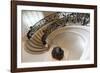 Circular Staircase with the Statue Ugolino and His Son by Jean-Baptiste Carpeaux-G & M Therin-Weise-Framed Photographic Print