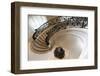 Circular Staircase with the Statue Ugolino and His Son by Jean-Baptiste Carpeaux-G & M Therin-Weise-Framed Photographic Print