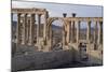 Circular Street Near Theatre, Palmyra-null-Mounted Photographic Print