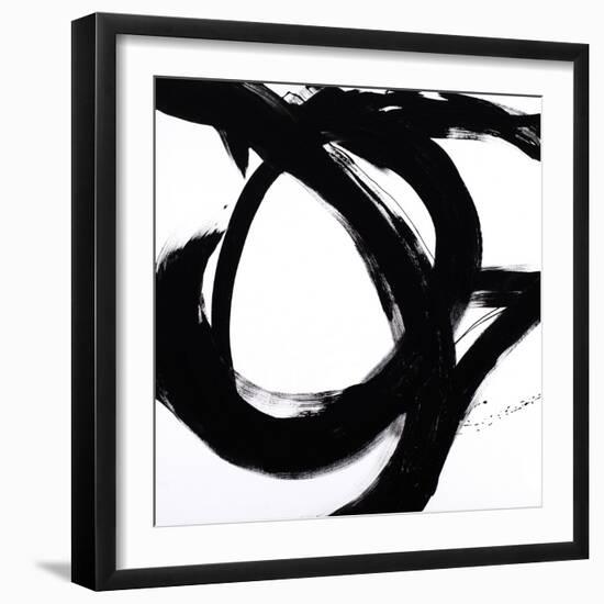 Circular Strokes I-Megan Morris-Framed Art Print