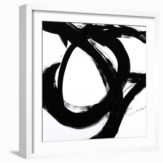 Circular Strokes I-Megan Morris-Framed Art Print