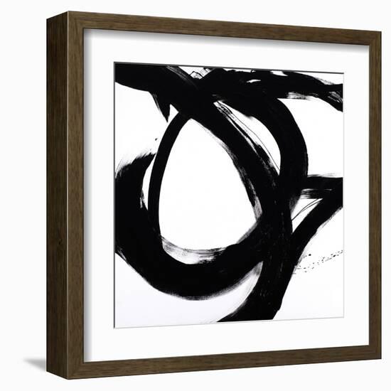 Circular Strokes I-Megan Morris-Framed Art Print