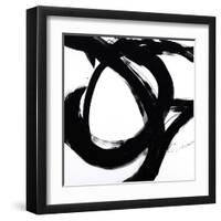 Circular Strokes I-Megan Morris-Framed Art Print