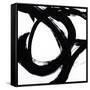 Circular Strokes I-Megan Morris-Framed Stretched Canvas