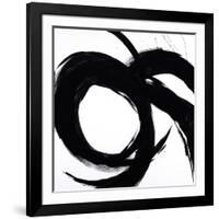 Circular Strokes II-Megan Morris-Framed Art Print