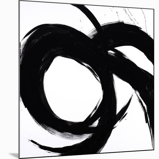 Circular Strokes II-Megan Morris-Mounted Art Print