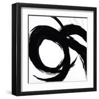 Circular Strokes II-Megan Morris-Framed Art Print