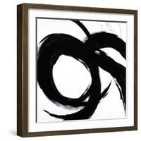 Circular Strokes II-Megan Morris-Framed Art Print