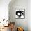 Circular Strokes II-Megan Morris-Framed Art Print displayed on a wall