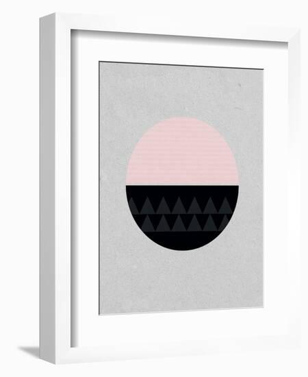 Circular-Seventy Tree-Framed Giclee Print