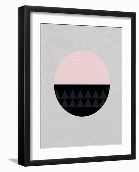 Circular-Seventy Tree-Framed Giclee Print