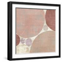 Circulation I v2 Blush-Michael Mullan-Framed Art Print