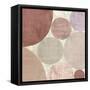 Circulation II v2 Blush-Michael Mullan-Framed Stretched Canvas