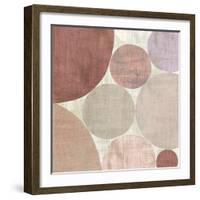 Circulation II v2 Blush-Michael Mullan-Framed Art Print