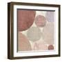 Circulation II v2 Blush-Michael Mullan-Framed Art Print