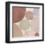 Circulation II v2 Blush-Michael Mullan-Framed Art Print