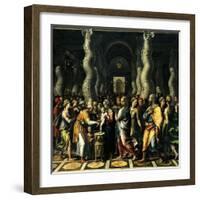 Circumcision, 1521-1522-Giulio Romano-Framed Giclee Print