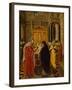 Circumcision of Christ, Circa 1485-Bernardino Butinone-Framed Giclee Print