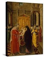 Circumcision of Christ, Circa 1485-Bernardino Butinone-Stretched Canvas