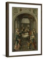 Circumcision of Christ-Master of Alkmaar-Framed Art Print