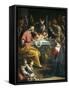 Circumcision of Christ-Claudio Ridolfi-Framed Stretched Canvas
