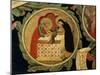 Circumcision of Jesus, Detail from Tree of Life, Circa 1310-Pacino Di Buonaguida-Mounted Giclee Print