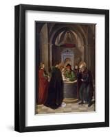 Circumcision of Jesus-Josse Lieferinxe-Framed Giclee Print