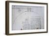 Circumference of the Earth-null-Framed Giclee Print