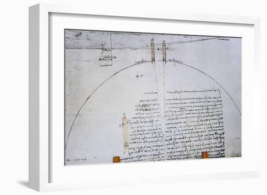 Circumference of the Earth-null-Framed Giclee Print