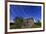 Circumpolar Star Trails Above an Old Farmhouse in Alberta, Canada-null-Framed Photographic Print