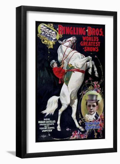 Circus 005-Vintage Lavoie-Framed Premium Giclee Print