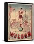 Circus 1889-Vintage Lavoie-Framed Stretched Canvas