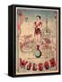 Circus 1889-Vintage Lavoie-Framed Stretched Canvas