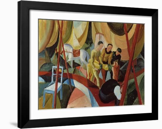 Circus 1913-Auguste Macke-Framed Giclee Print