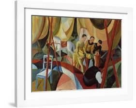 Circus 1913-Auguste Macke-Framed Giclee Print