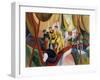 Circus. 1913-August Macke-Framed Giclee Print