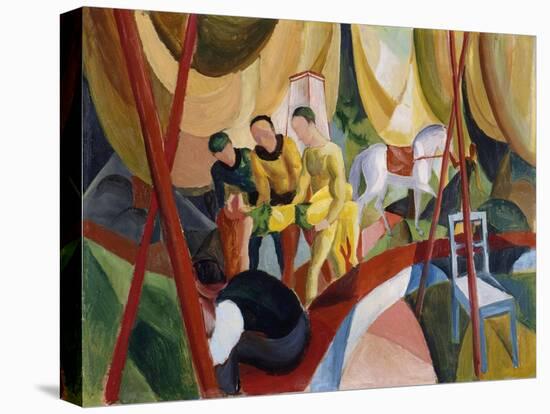 Circus. 1913-August Macke-Stretched Canvas