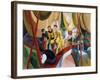 Circus, 1913-August Macke-Framed Giclee Print