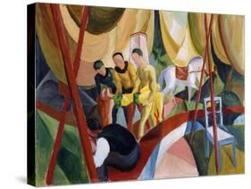 Circus, 1913-August Macke-Stretched Canvas