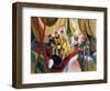 Circus, 1913-August Macke-Framed Giclee Print