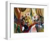 Circus, 1913-August Macke-Framed Giclee Print